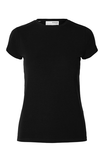 Manja SS O-Neck, Black